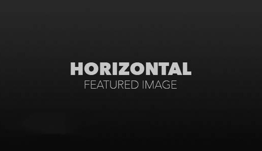 Horizontal Featured Image